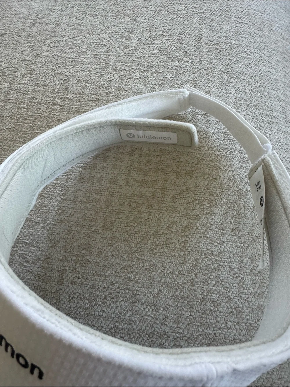NWOT S/M Lululemon Removable Sweatband All-Sport Visor